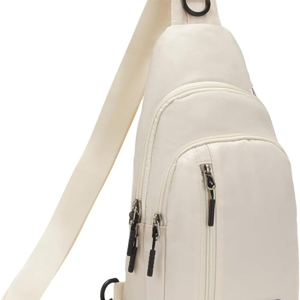 Small Sling Bag Water-Resistant Nylon Lightweight Crossbody Travel Bag